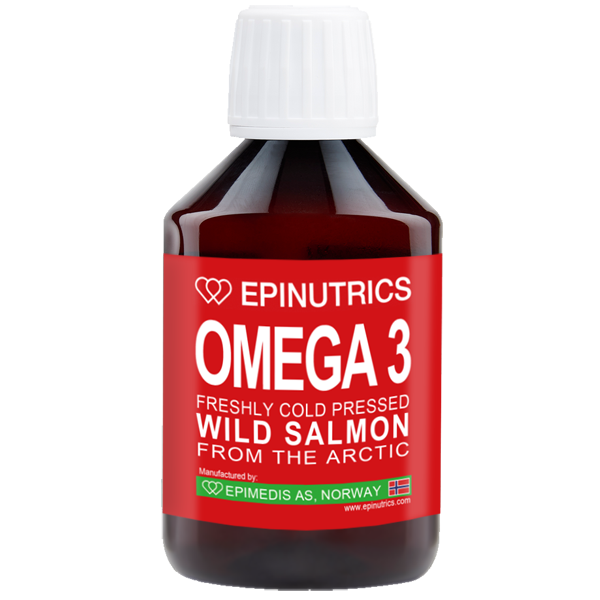 Omega 3 arktisk villaks uten miljøgifter og antibiotika.